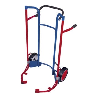 VARIOfit Chariot à pneus bas avec pneus pleins en caoutchouc