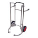 VARIOfit Chariot à pneus bas galvanisé, pneus pleins en caoutchouc