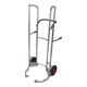 VARIOfit Chariot à pneus galvanisé haut avec pneus pneumatiques