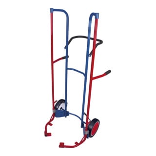 VARIOfit Chariot à pneus haut avec pneus pleins en caoutchouc