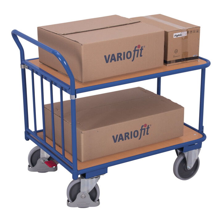 VARIOfit Chariot à poignée coulissante en table 1 000 × 700 mm