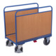 VARIOfit Chariot à ridelles avec parois en bois 1 060 × 540 mm