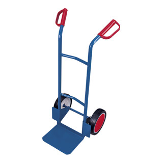 VARIOfit Chariot à tubes acier bas Pneus pleins Pelle 320 × 250 mm