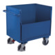 VARIOfit Chariot caisse en tôle soudé fixe 970 × 670 mm