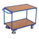 VARIOfit Chariot de table avec 2 plateaux 835 × 495 mm Poignée horizontale