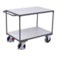 VARIOfit Chariot de table ESD lourd avec 2 plateaux 850 × 500 mm