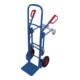 VARIOfit Chariot en tube d’acier avec roue de support Pneumatique Pelle 320 × 250 mm