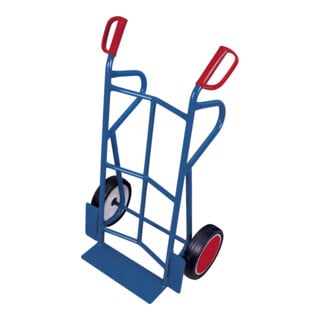 VARIOfit Chariot à tubes d'acier bas, 2 supports, pelle 450 x 120 mm