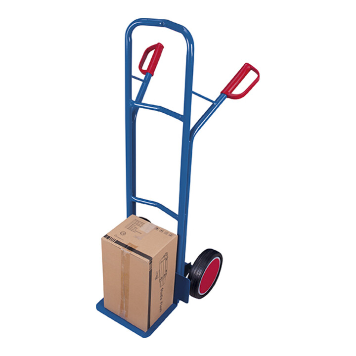 VARIOfit Chariot en tube d’acier Pneumatiques pleins Pelle 320 × 250 mm