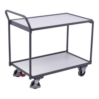 VARIOfit Chariot de table ESD, 2 plateaux