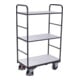 VARIOfit Chariot ESD haut 3 plateaux 850 × 500 mm
