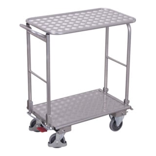 VARIOfit Chariot pliant en aluminium à 2 étages
