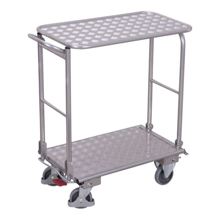 VARIOfit Chariot pliant en aluminium à 2 étages
