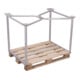 VARIOfit Couvercle de palette type 65 galvanisé 1 200 x 800 mm Hauteur utile 800 mm
