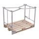 VARIOfit Couvercle de palette type 65K galvanisé 1 200 x 800 mm Hauteur utile 1 200 mm