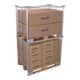 VARIOfit Couvercle de palette type 65K galvanisé 1 200 × 800 mm Hauteur utile 800 mm