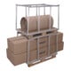 VARIOfit Couvercle de palette type 75 galvanisé 1 200 x 800 mm Hauteur utile 755 mm