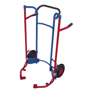 VARIOfit Chariot à pneus bas avec pneus pleins en caoutchouc