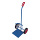 VARIOfit Diable en acier pour bouteille de gaz propane, pneus pleins, pelle 360 × 365 mm H, chaîne de sécurité 385 mm