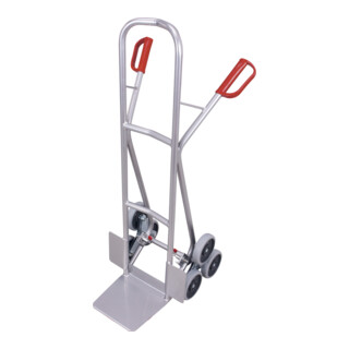 VARIOfit Diable en aluminium avec 2 étoiles de roue à trois bras Pelle 300 x 255 mm