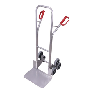 VARIOfit Diable en aluminium avec 2 roues à triple bras Pelle 480 x 295 mm