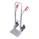 VARIOfit Diable en aluminium avec 2 roues à triple bras Pelle 480 x 295 mm