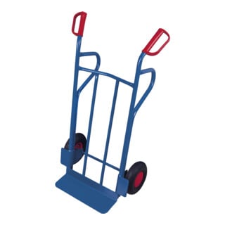 VARIOfit Diable en tube d'acier avec pneus gonflables Pelle 480 × 140 mm
