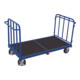 VARIOfit Doppel-Stirnwandwagen mit senkrechten Streben 1.305 x 880 mm Traglast 1.200 kg