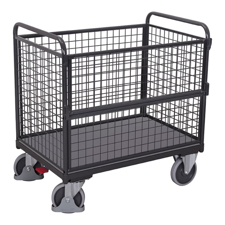 VARIOfit Drahtkastenwagen RAL 7016
