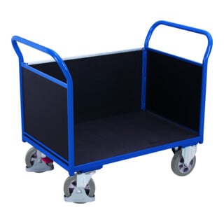 VARIOfit Schwerlast-Dreiwandwagen mit Siebdruckplatte