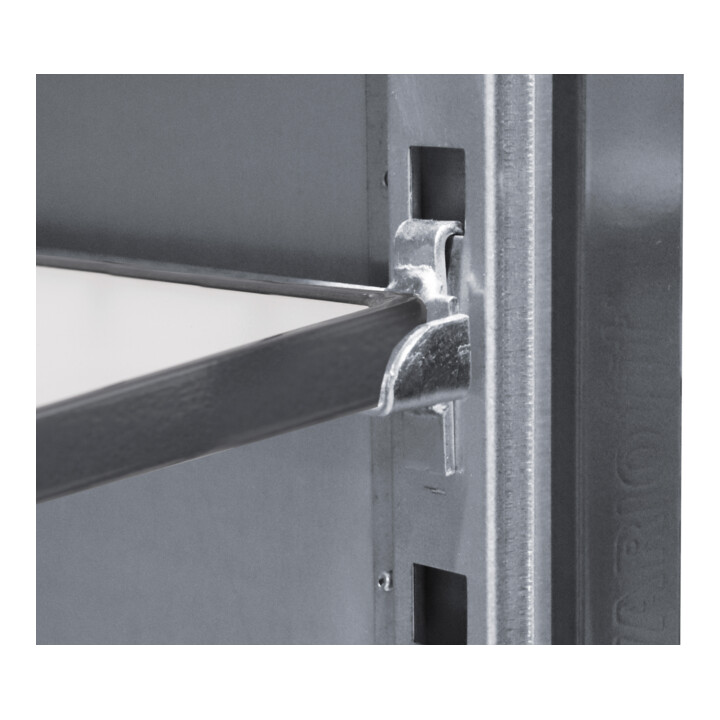 VARIOfit ESD Etagenwagen fest verschweißt 1.045 x 685 mm Stahlblechwände Doppelflügeltür