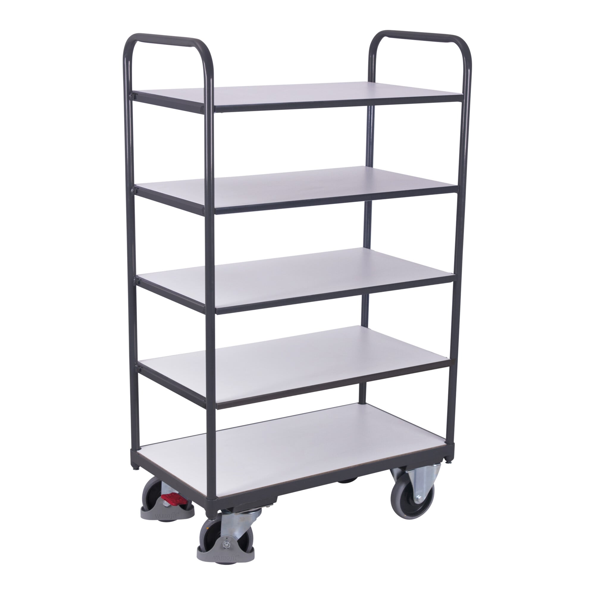 VARIOfit ESD Etagenwagen hoch 5 Ladeflächen 1.000 x 700 mm ; Cordes