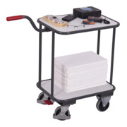 VARIOfit ESD Griffroller mit 2 Ladeflächen-4