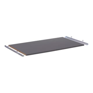 VARIOfit Etagenboden grau 1190 x 770 mm MDF 18 mm
