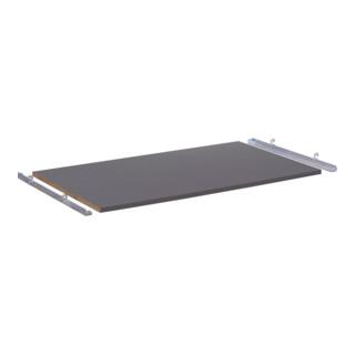 VarioFit Etagenboden grau 990 x 670 mm MDF 18 mm