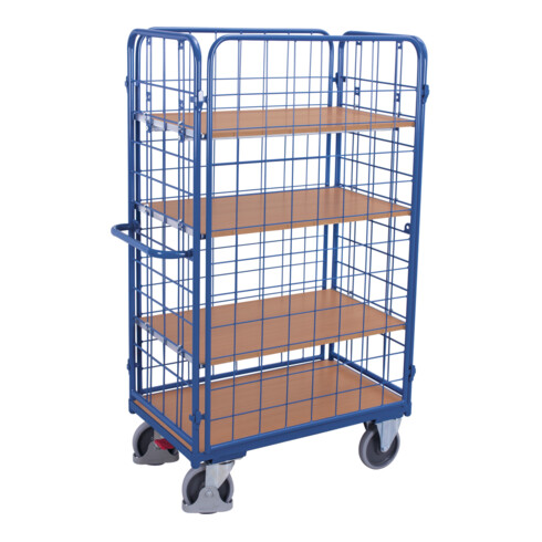VARIOfit Etagenwagen hoch 1.200 x 800 mm 4 Böden 4 Wände