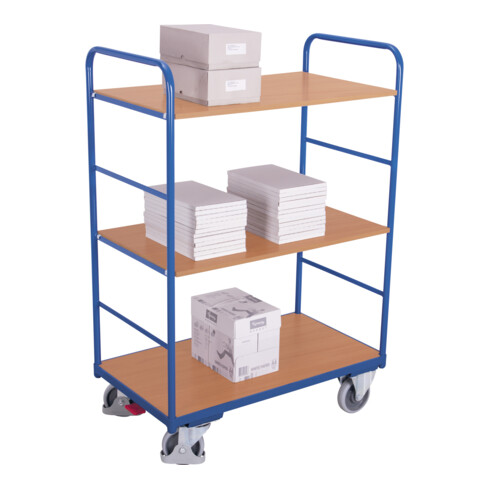 VARIOfit Etagenwagen hoch, 3 Ladeflächen