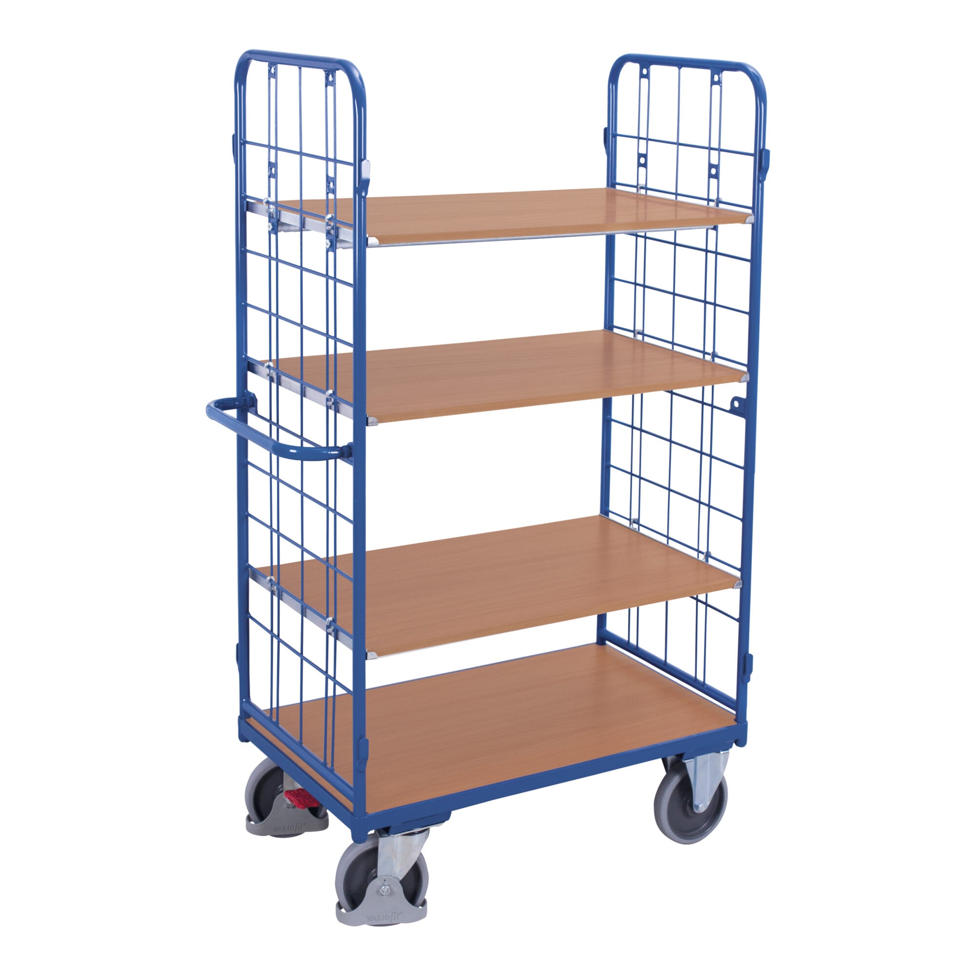 VARIOfit Etagenwagen hoch 850 x 500 mm 4 Böden 2 Wände ; Cordes