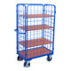 VARIOfit Etagenwagen hoch 850 x 500 mm 4 Böden 4 Wände