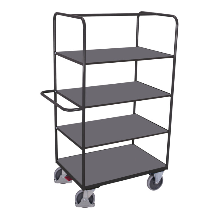 VARIOfit Etagenwagen hoch klappbare Etagenböden RAL 7016