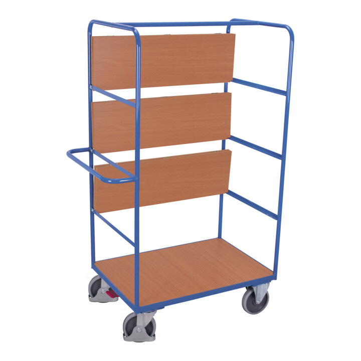 VARIOfit Etagenwagen hoch mit klappbaren Etagenböden 975 x 700 mm