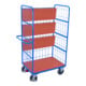 VARIOfit Etagenwagen hoch mit klappbaren Etagenböden 975 x 700 mm Drahtgitterwände