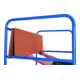 VARIOfit Etagenwagen hoch mit klappbaren Etagenböden 975 x 700 mm Drahtgitterwände