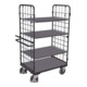 VarioFit Etagenwagen hoch Totmannbremse RAL 7016