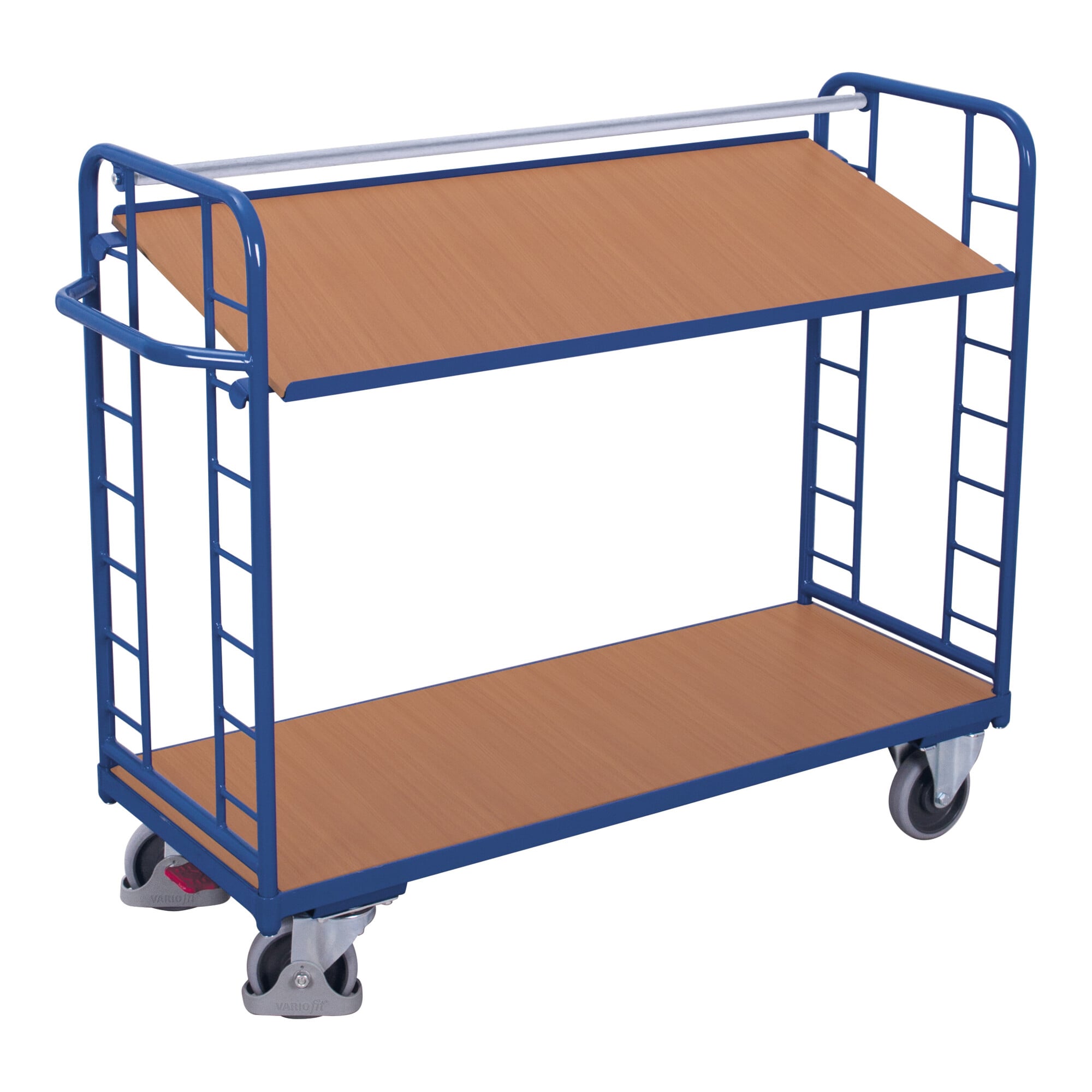 VARIOfit Etagenwagen mit 2 Holzböden 1.650 x 650 mm ; Cordes