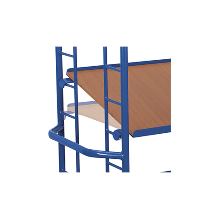 VARIOfit Etagenwagen mit 4 Holzböden 1.650 x 650 mm