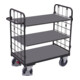 VARIOfit Etagenwagen niedrig RAL 7016