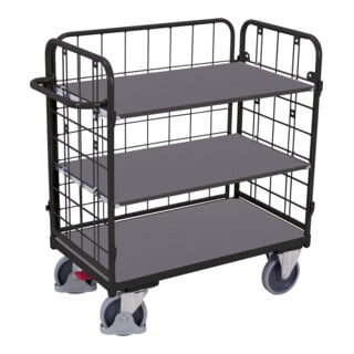 VarioFit Etagenwagen niedrig RAL 7016