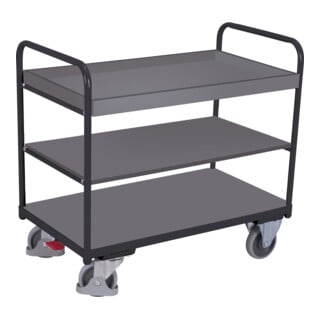 VarioFit Etagenwagen niedrig RAL 7016