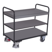 VarioFit Etagenwagen niedrig RAL 7016